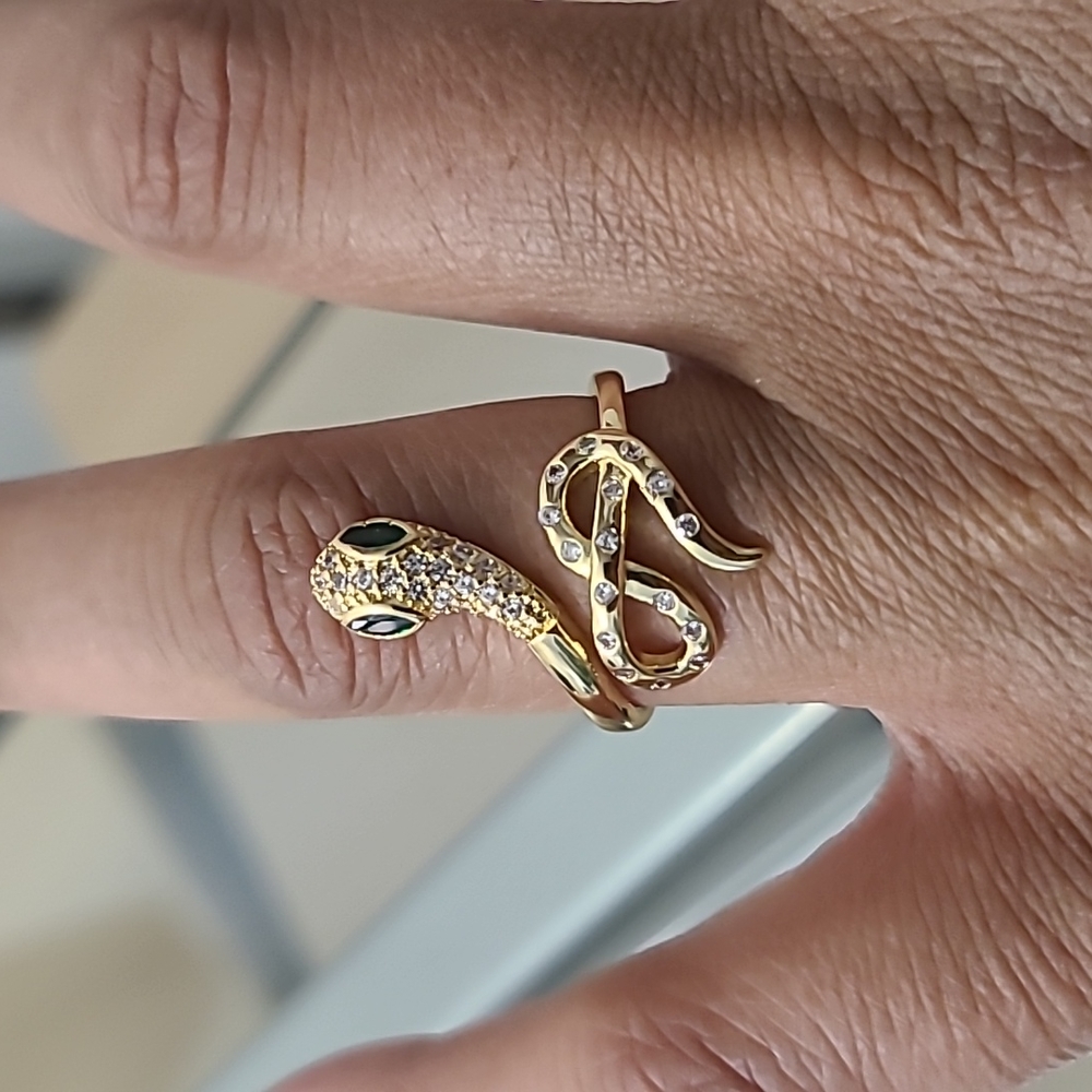 Gorgeous snake infinite ring
